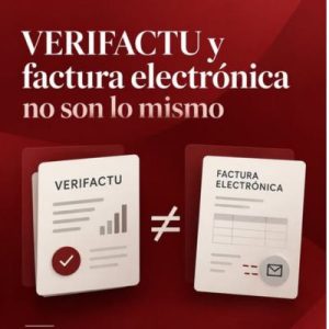 Diferencias entre verifactu y factura electronica
